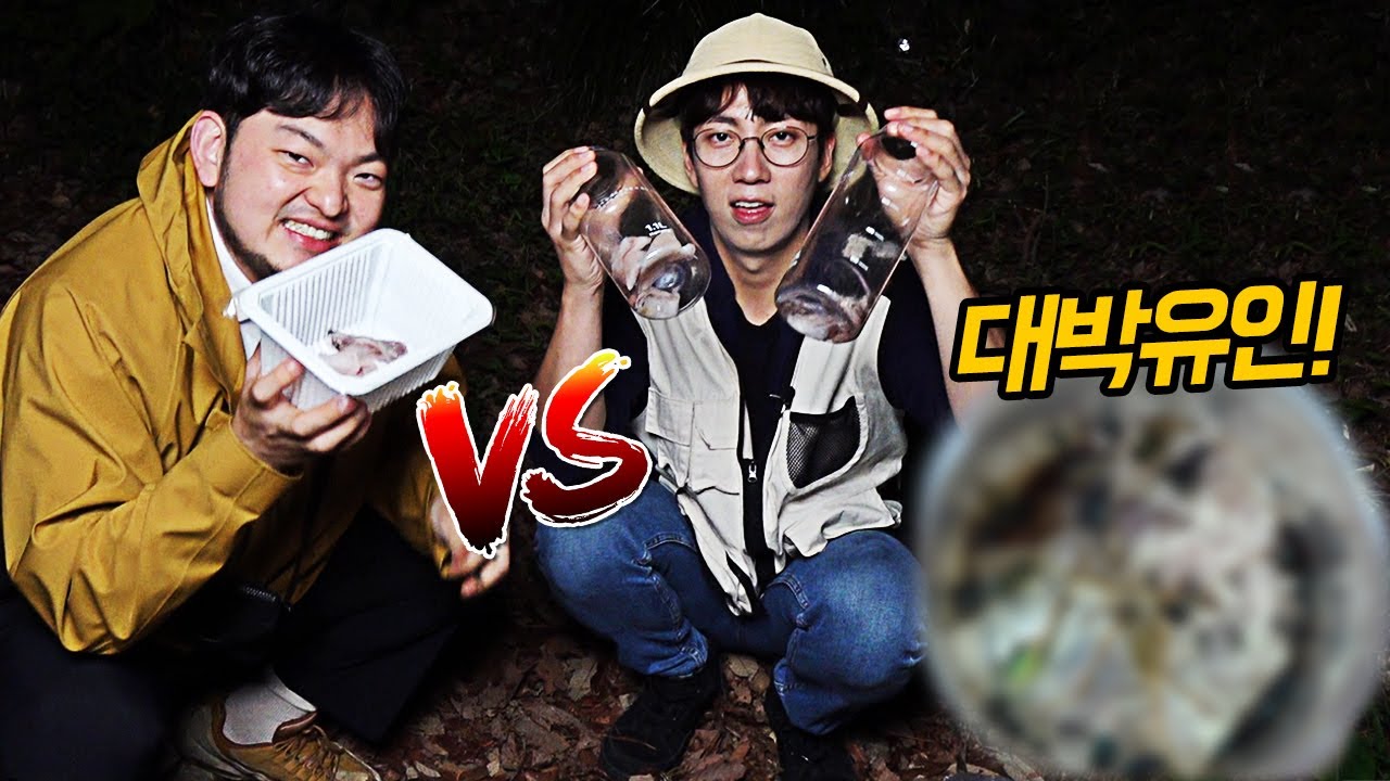 에그박사 VS 양박사 함정채집대결!