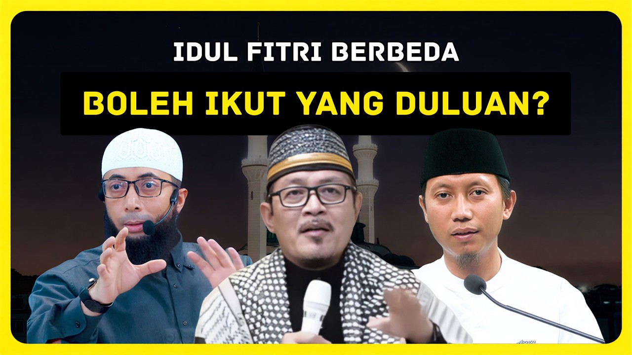 Lebaran Idul Fitri Berbeda, Boleh Ikut yang Lebih Dulu? Ini Penjelasan Para Ulama
