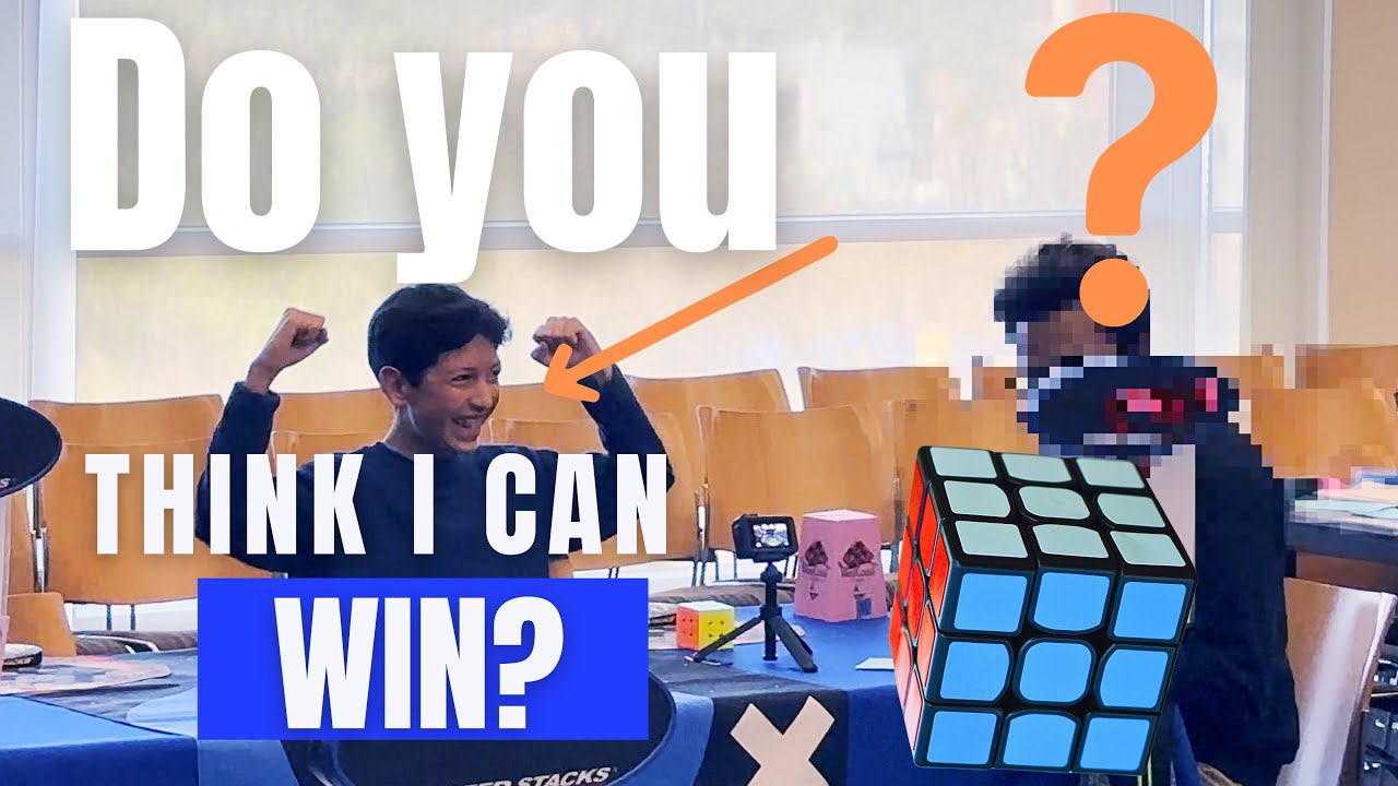 Speed cubing (My First Official Rubik’s Cube Competition)