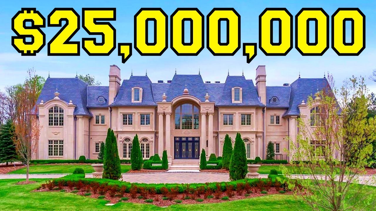 Chateau De La Roche | French Style Mega Mansion in New Jersey