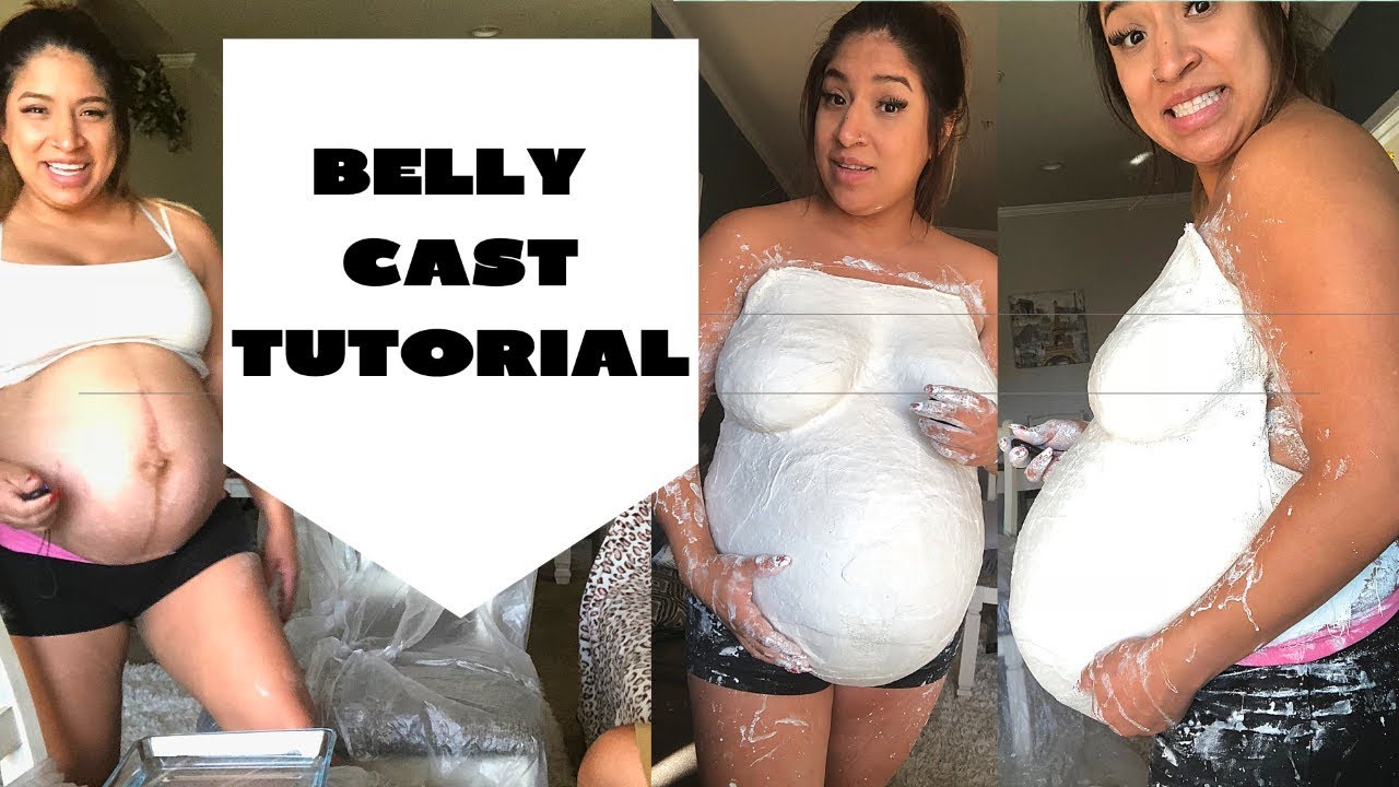 BELLY CAST TUTORIAL | BELLY CAST DIY |ANGIE-O