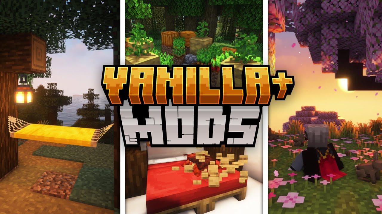 TOP 20 MODS que Mejoran el Minecraft Vanilla 1.20.1+ | Forge & Fabric