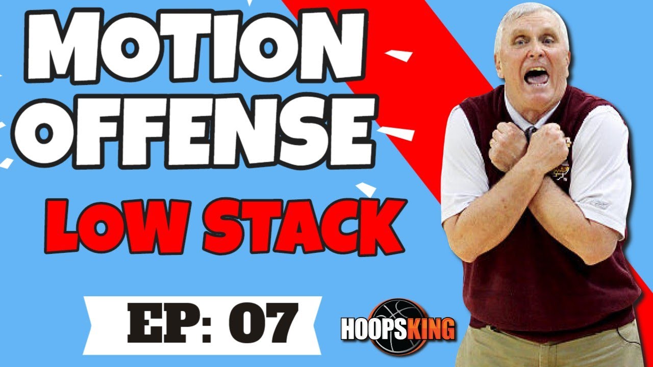🏀Bob Hurley's Motion Offense Stack Low Man to Man Basketball Offense🏀