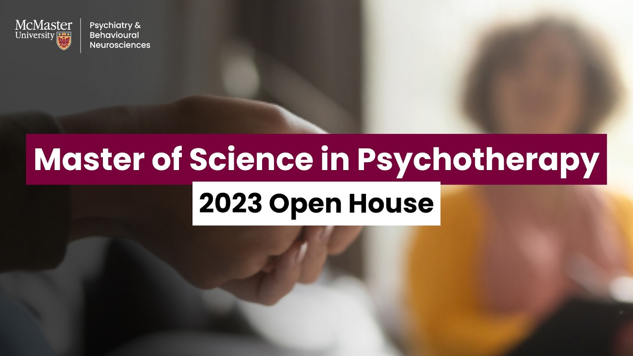 2023 Open House: Master of Science in Psychotherapy