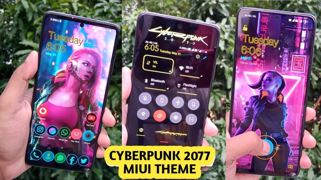 Best Cyberpunk 2077 MiUi Theme