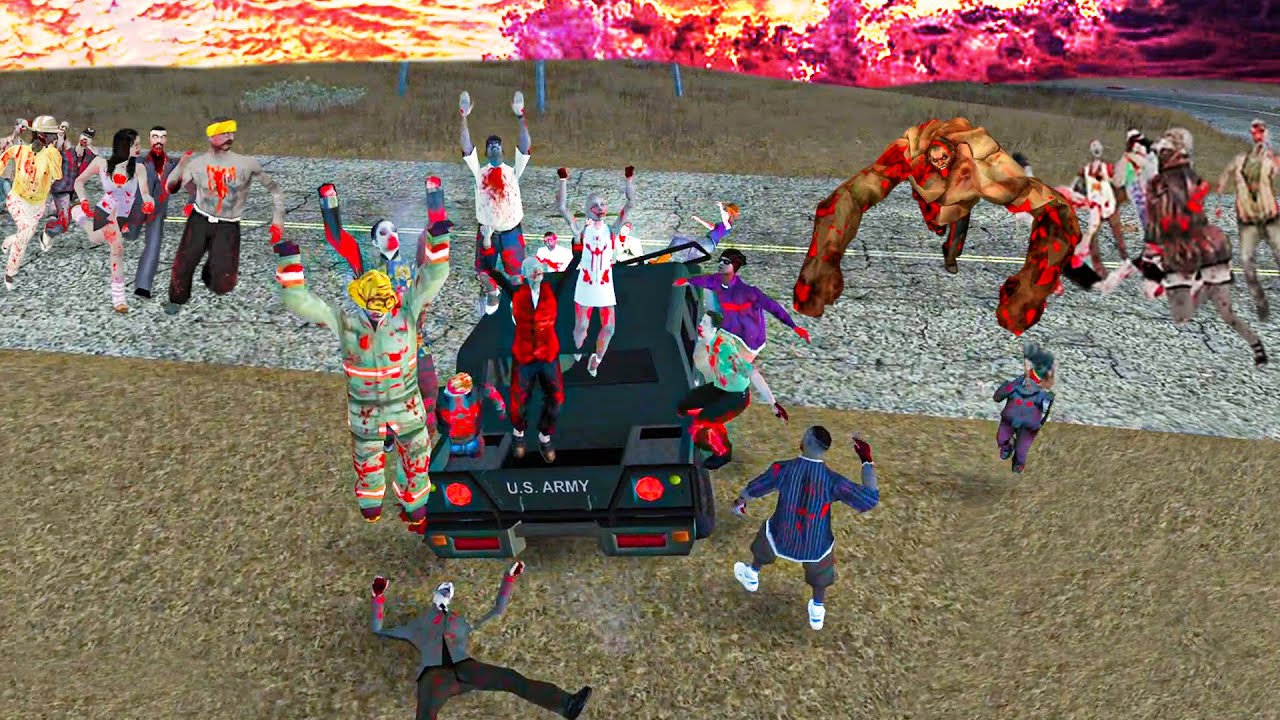 A HELENA FOI SEQUESTRADA e SOFRI UM ATAQUE ZUMBI INSANO! (Zumbis em San Andreas #8)