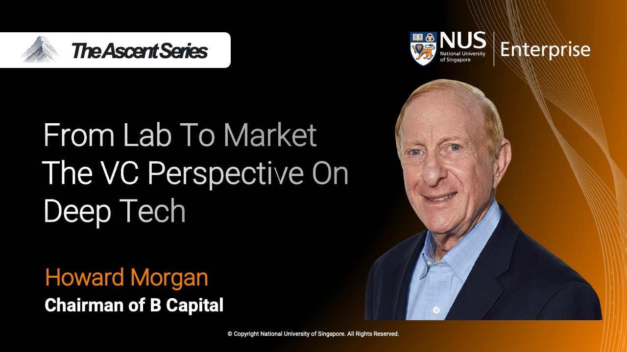 From Lab to Market: The VC Perspective on Deep Tech | By Howard Morgan, Chairman of B Capital