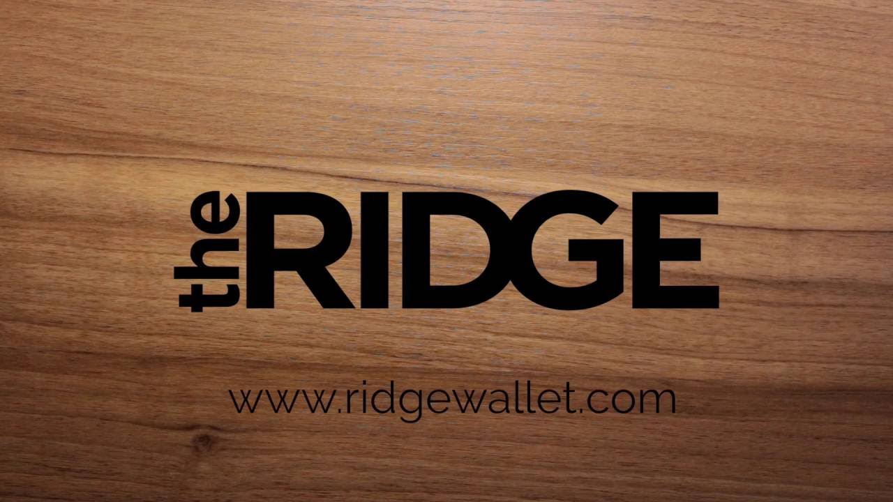 The Ridge Wallet - Removing/Installing the Money Clip