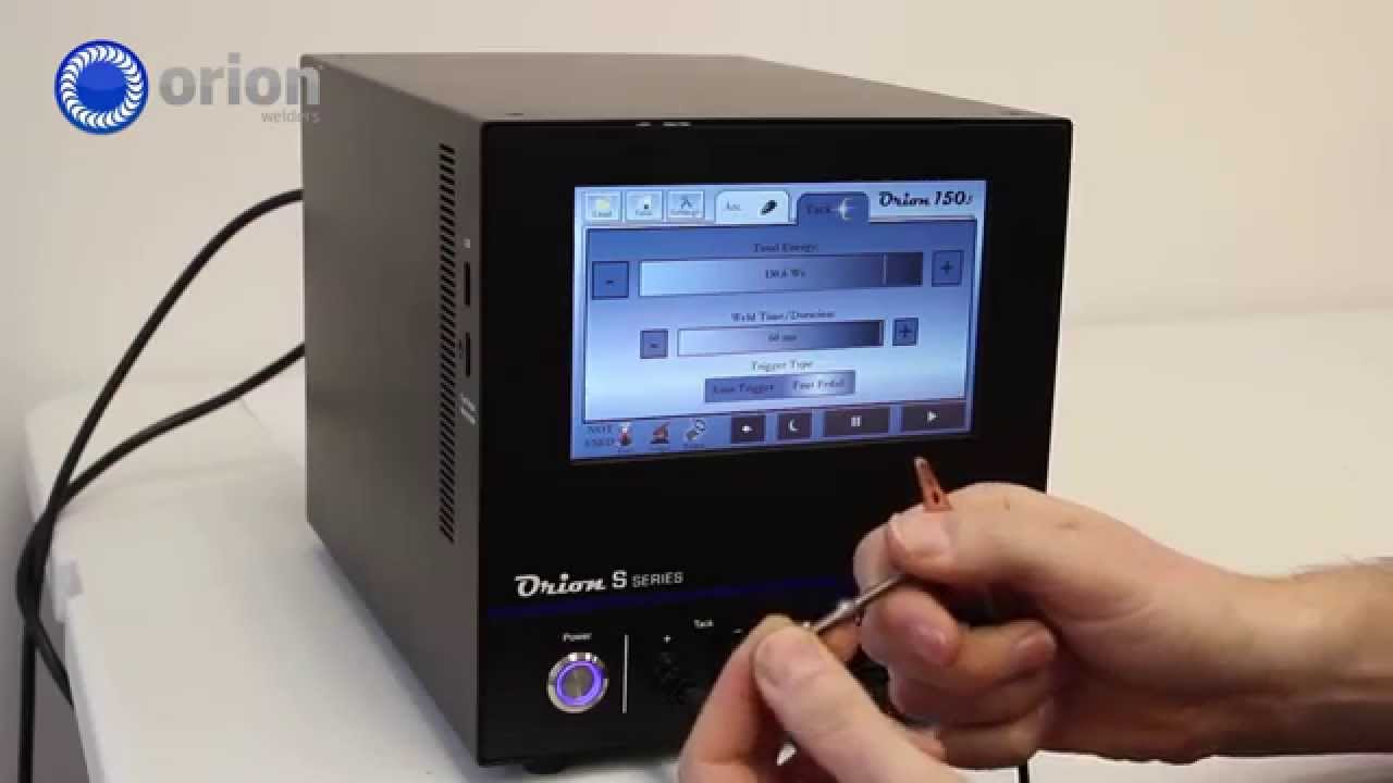 Orion Welders - 150s Tack Demonstration