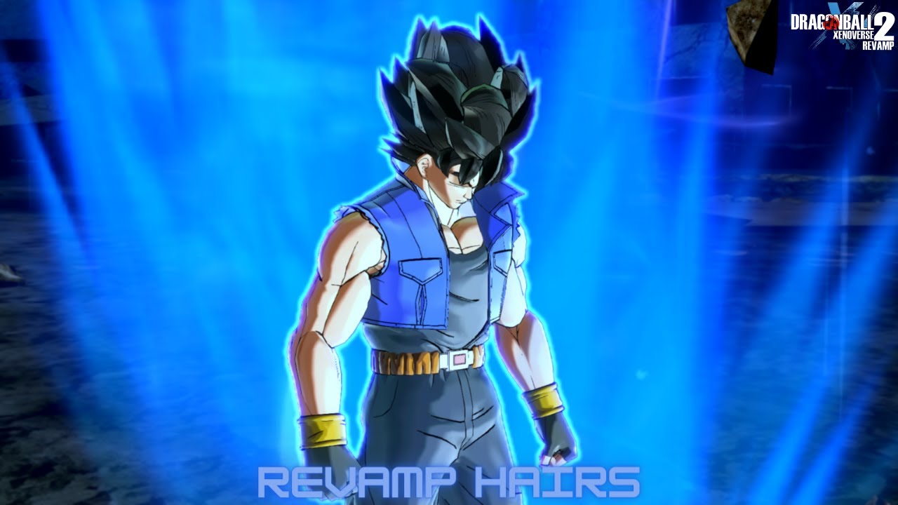 NEW Revamp Hairs for CAC w/Transformations - Dragon Ball Xenoverse 2 Mods