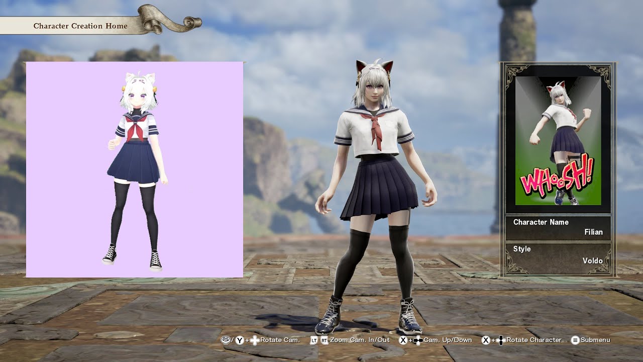 SoulCalibur 6; Filian custom character video guide by Zeno XC
