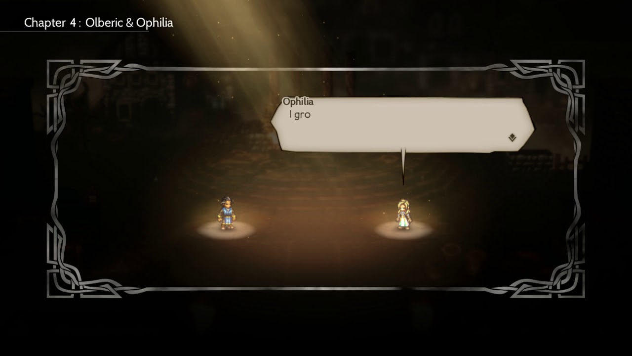 Octopath Traveler - Olberic Chapter 4 Party Chat/Travel Banter