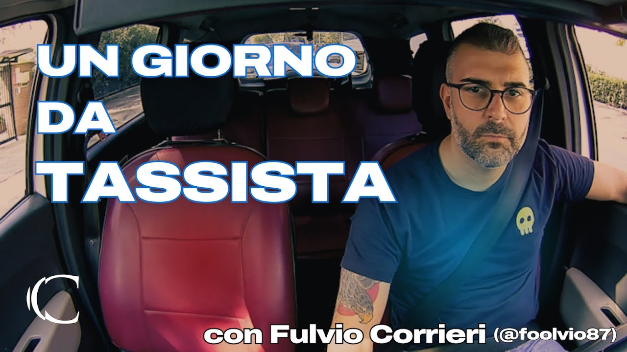 Un giorno da tassista con Fulvio Corrieri
