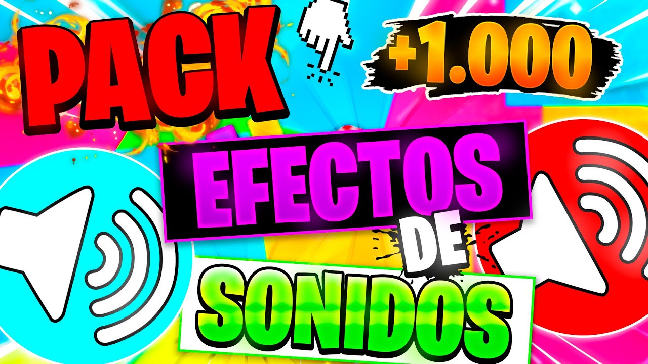 🔊 PACK de EFECTOS de SONIDOS para EDITAR VIDEOS 2026 🔥 (+1000 sonidos) | SIN COPYRIGHT 👈
