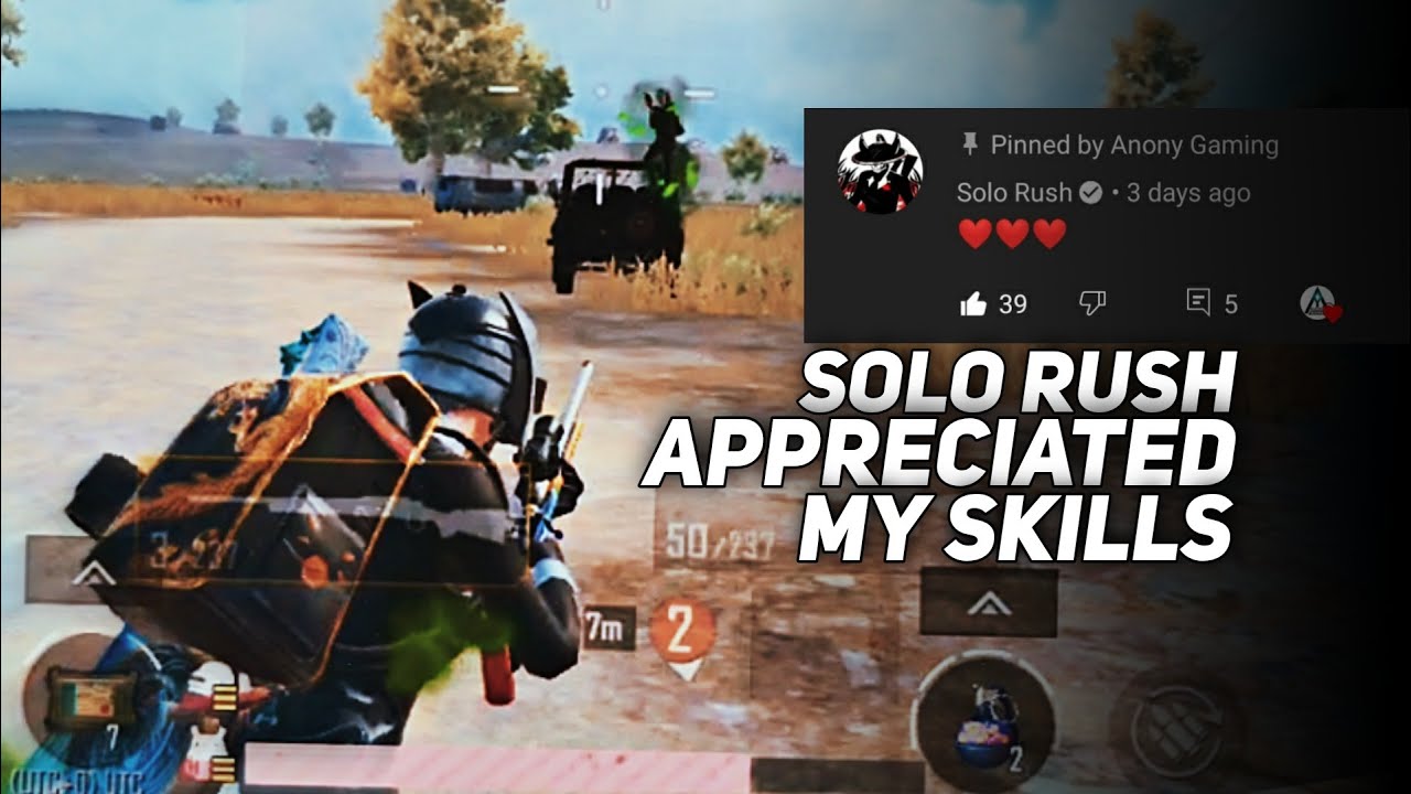 Even SOLO RUSH Appreciate My Skills | Solo Rush Like Skills On Android | One Plus 6