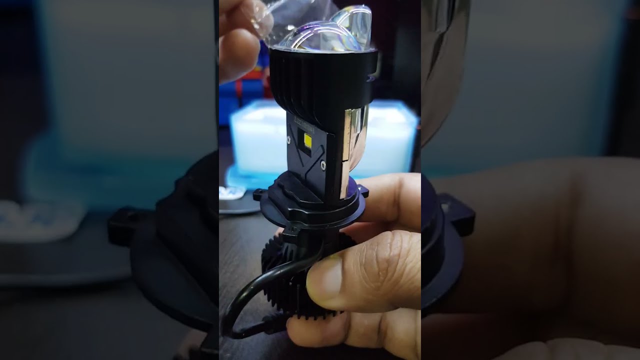 HJG new Parabolic Dual Lens H5 Projector LED Bulb (H4-Socket) 40-55W for Honda Activa 3G