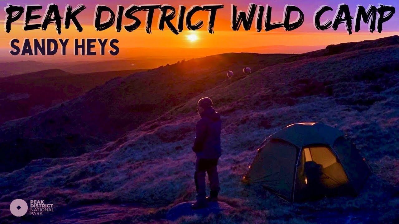 PEAK DISTRICT WILD CAMP at SANDY HEYS | Naturehike Cloud Peak 2 | Kinder Scout