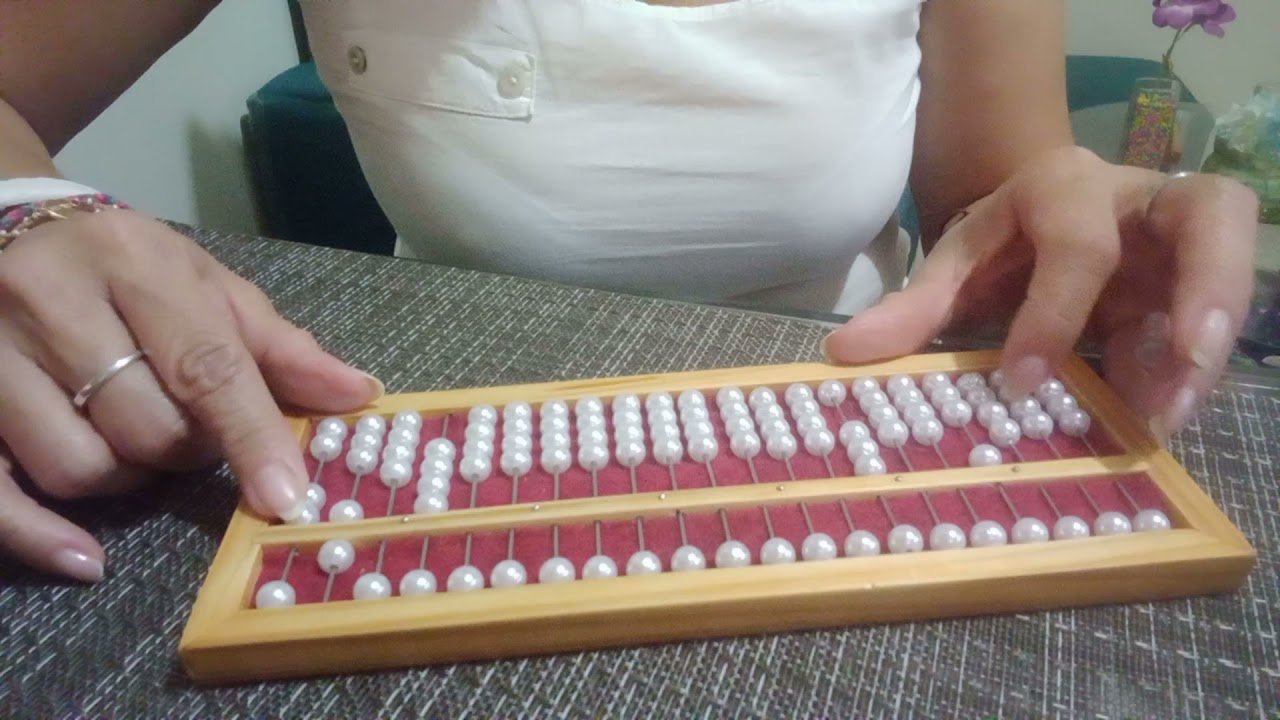 DIVISIÓN EN ABACO PARA PERSONAS CON DISCAPACIDAD VISUAL