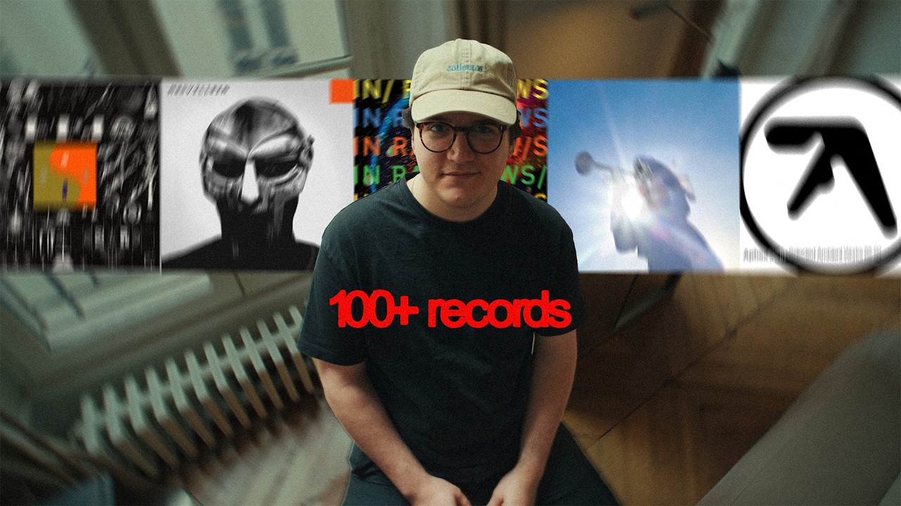 My vinyl collection after one year