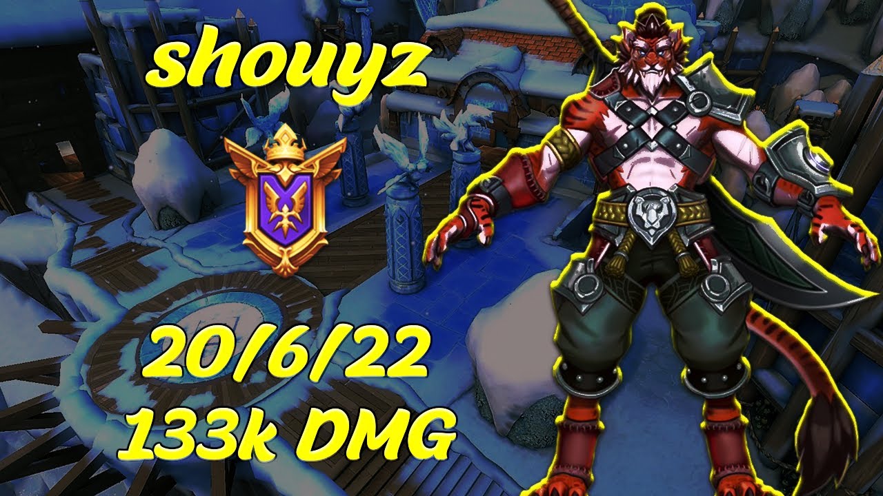 shouyz - Tiberius (Grandmaster) PaladinsTube