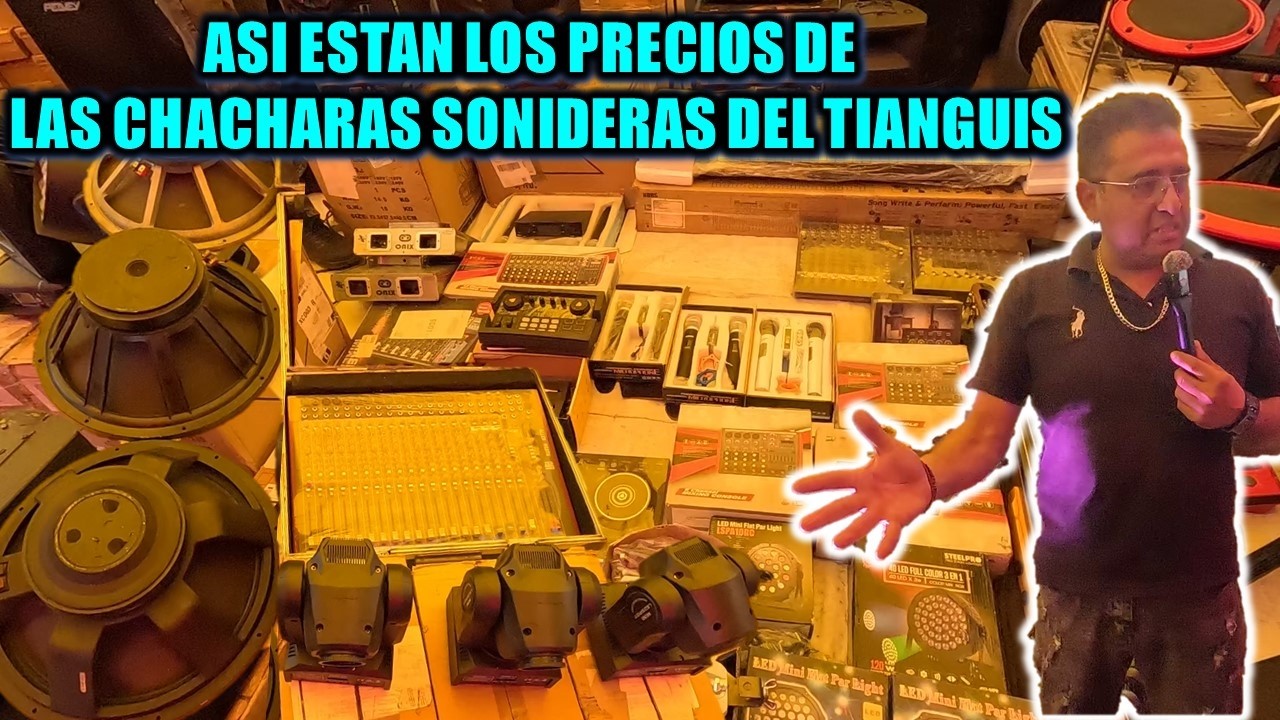 TIANGUIS SONIDERO con GARANTIA😱lo que DEBES SABER al COMPRAR en UN TIANGUIS SONIDERO👌