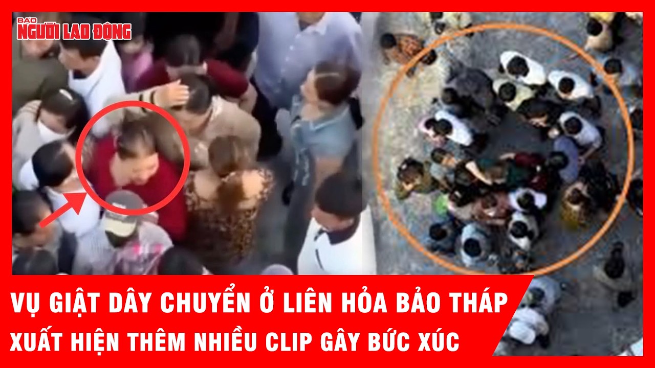 Xuất hiện thêm nhiều clip gây bức xúc sau vụ giật dây chuyền ở Liên Hoa Bảo Tháp | Tin tức