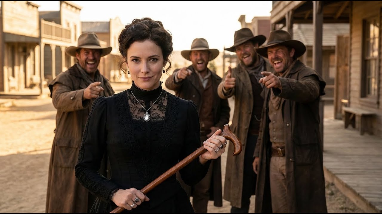 A Gang Mocks A Widow's Limp — Unaware It's A Twisted Trap, As She Lures Them Into A Deadly Plan.