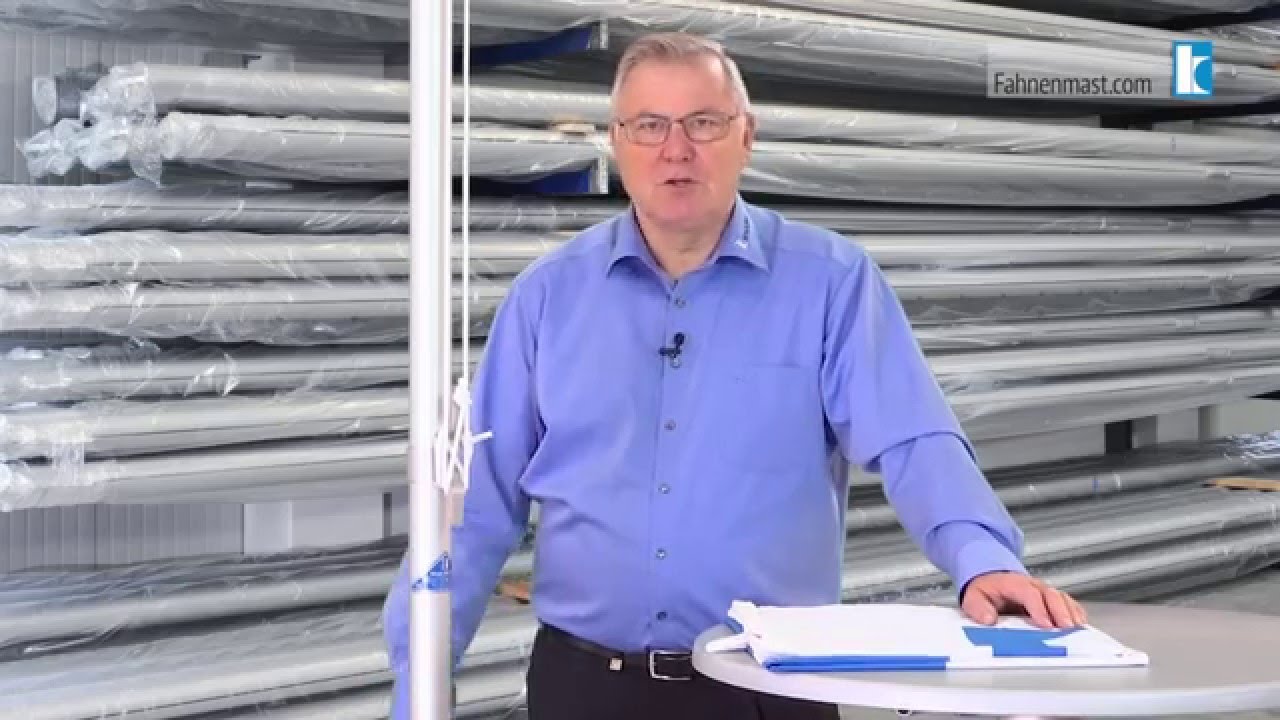 Fahnenmast Hobby - Einfacher Fahnenmast - Produktvorstellung