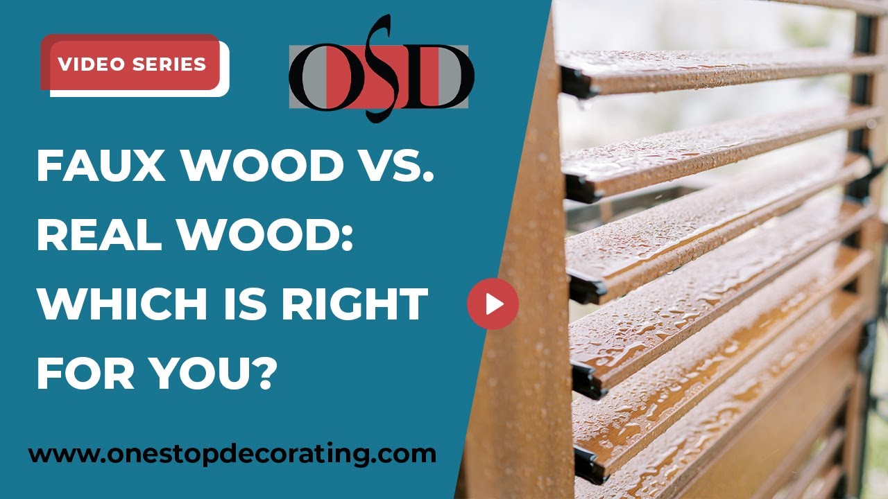 Faux Wood vs Real Wood Blinds: Which is Right for You?