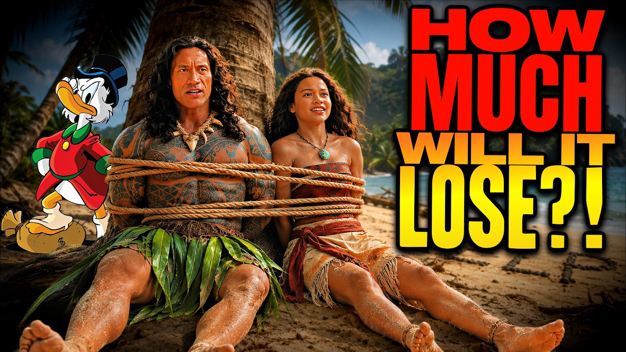 Moana MEGA-FLOP Just ENDED Disney Live Action Investments?! How MUCH Will It Lose?!