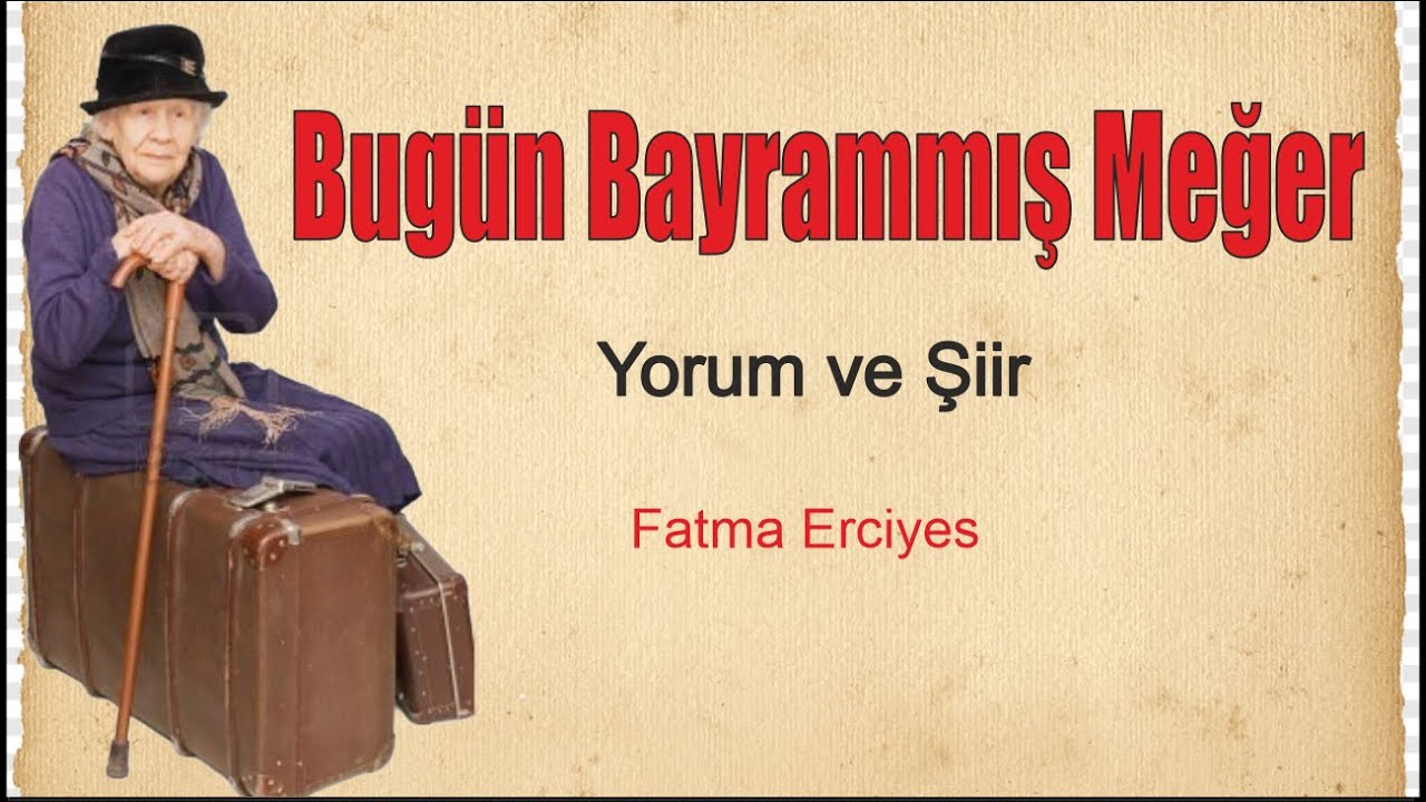 😢 Bug&uuml;n Bayrammış Meğer ( ŞİİR) VE  FON M&Uuml;ZİĞİ, ŞİİR DİNLETİSİ