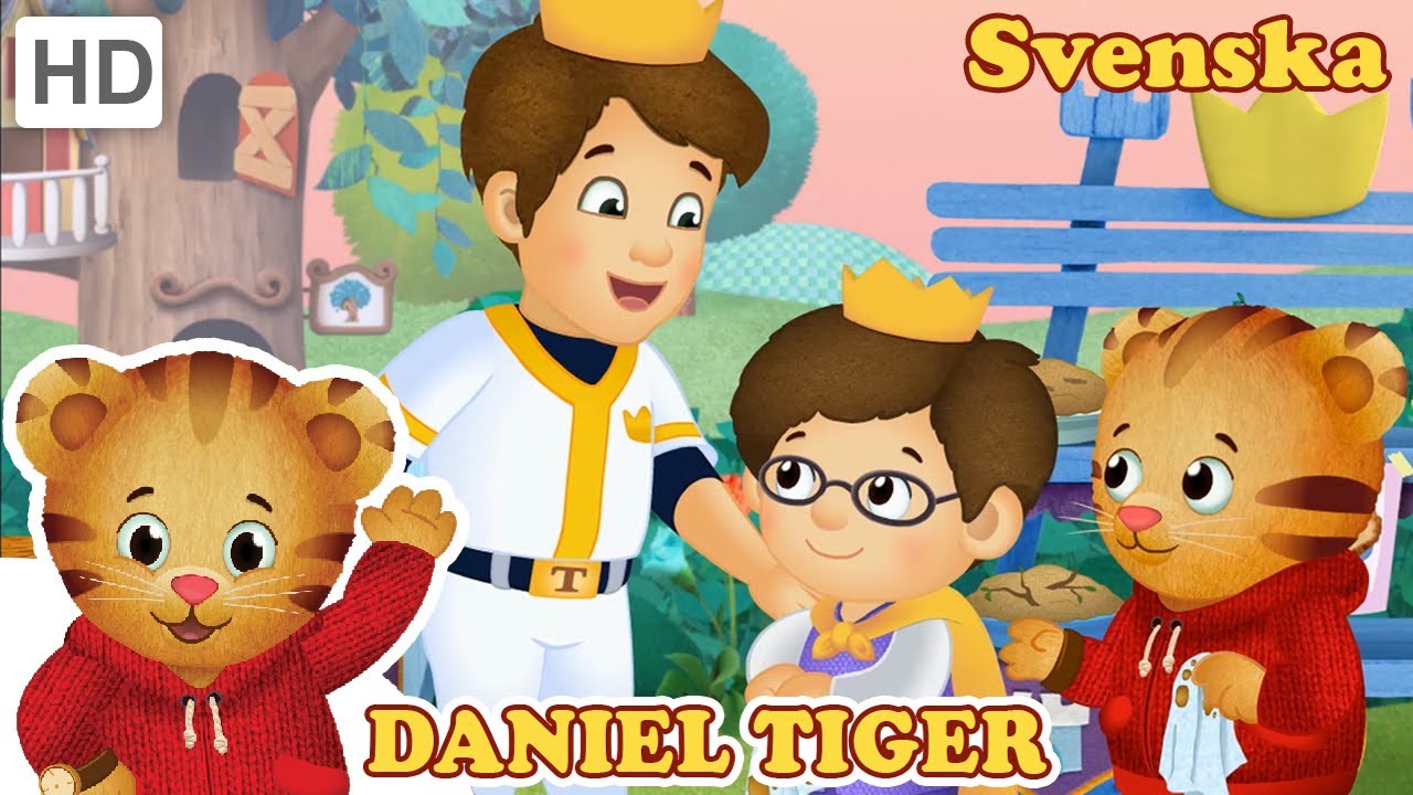 Daniel Tiger's Kvarter 🤴🏰 Kungligt kul med prins onsdag 🐯👑 Videor f&ouml;r Barn