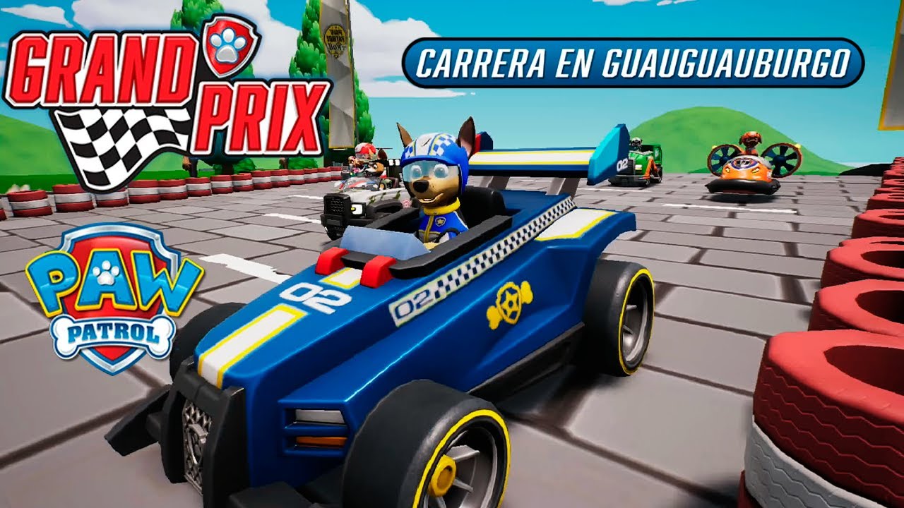 CHASE - Vehículo y Circuito Nuevos - DLC Patrulla Canina: Grand Prix Gameplay -   [Nintendo Switch]