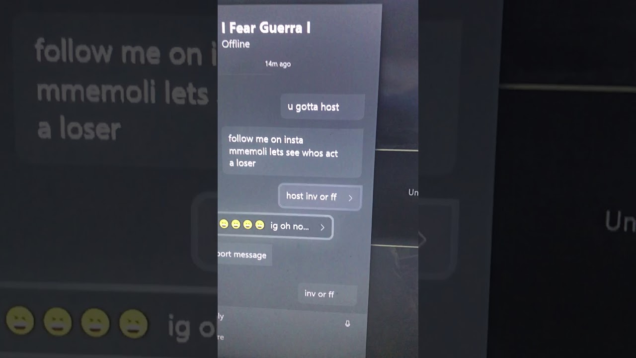 Fear Guerra terrible connection no host