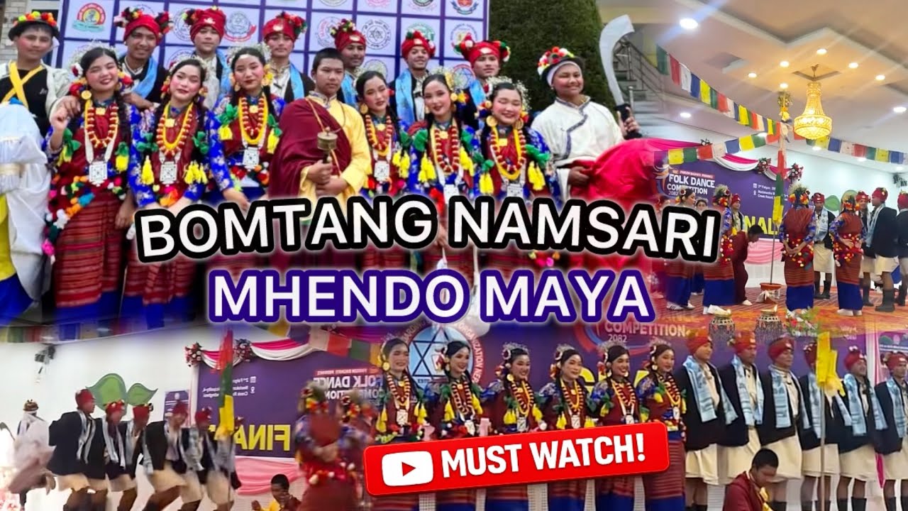BOMTANG NAMSARI | Roshan Phyuba and Man Maya Waiba song | PABSON Dance Competition | Cultural dance