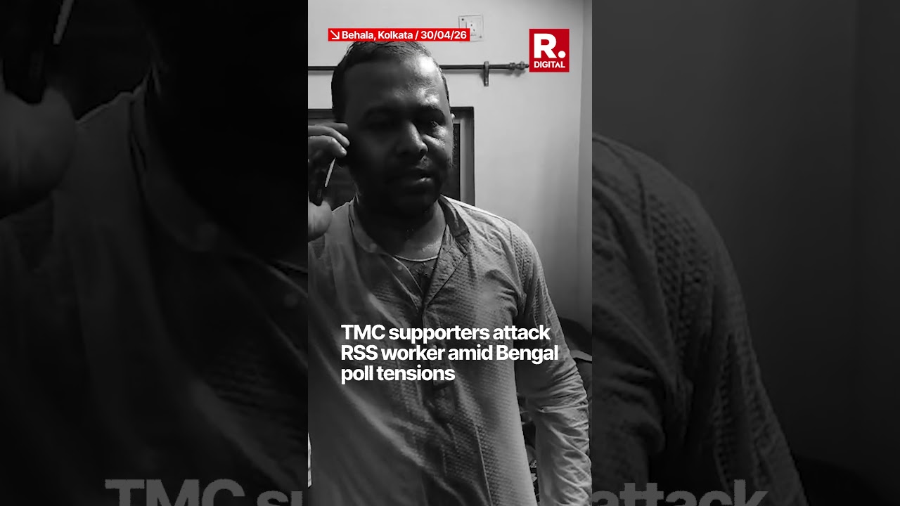 Breaking: RSS Worker Beaten By TMC Workers Amid Bengal Poll Tensions | Behala