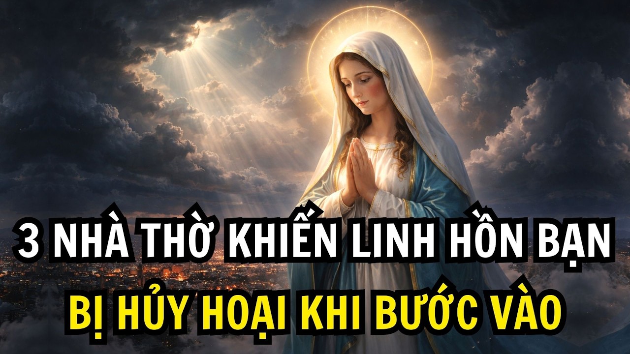 Mẹ Maria Cảnh Báo: Đừng Vào 3 Nhà Thờ Này Nữa - Nó Hủy Hoại Linh Hồn Bạn Đời Đời!