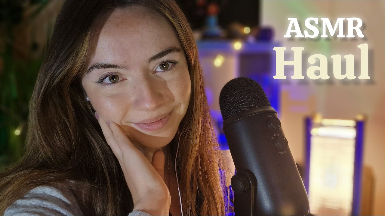 ASMR FR – Haul nostalgique pour moi et tout doux pour vos oreilles