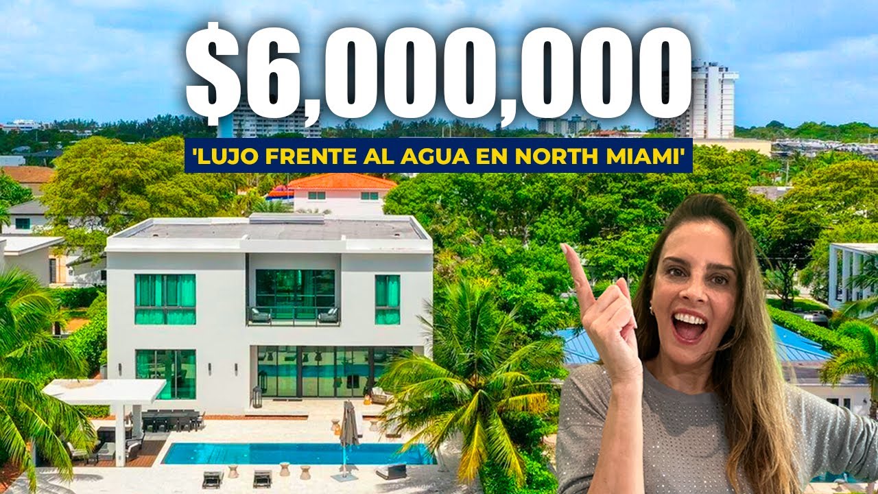 Tour Privado: MANSIÓN con Elevador y Muelle privado en North Miami