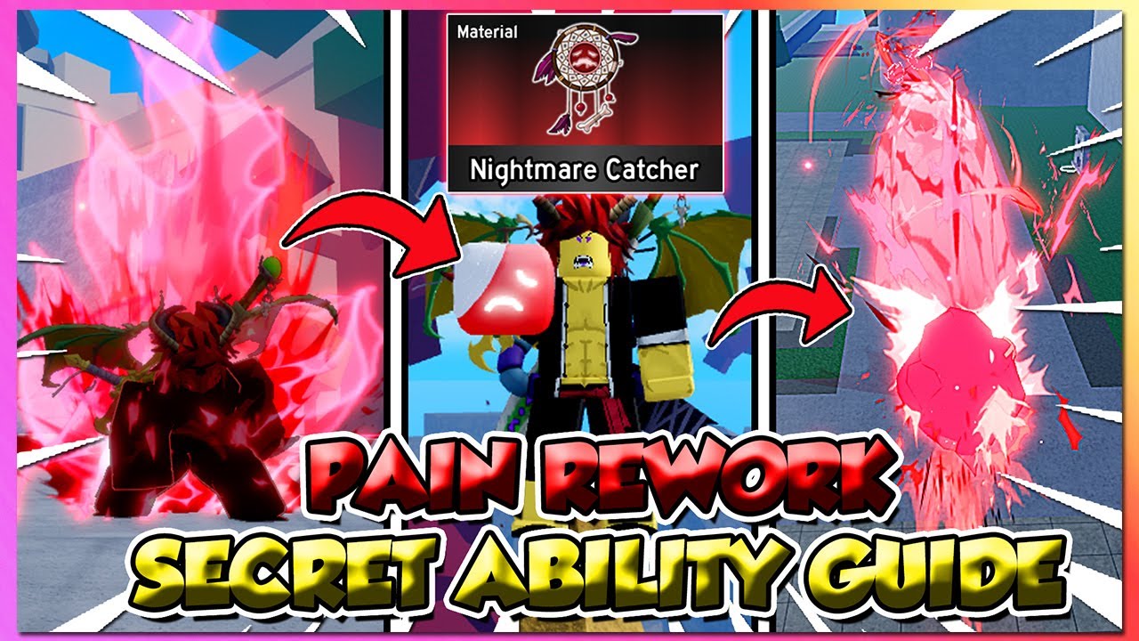 Blox Fruits New How To Get Pain Rework V2 Secret Abilities Fast Progression + Full Guide!