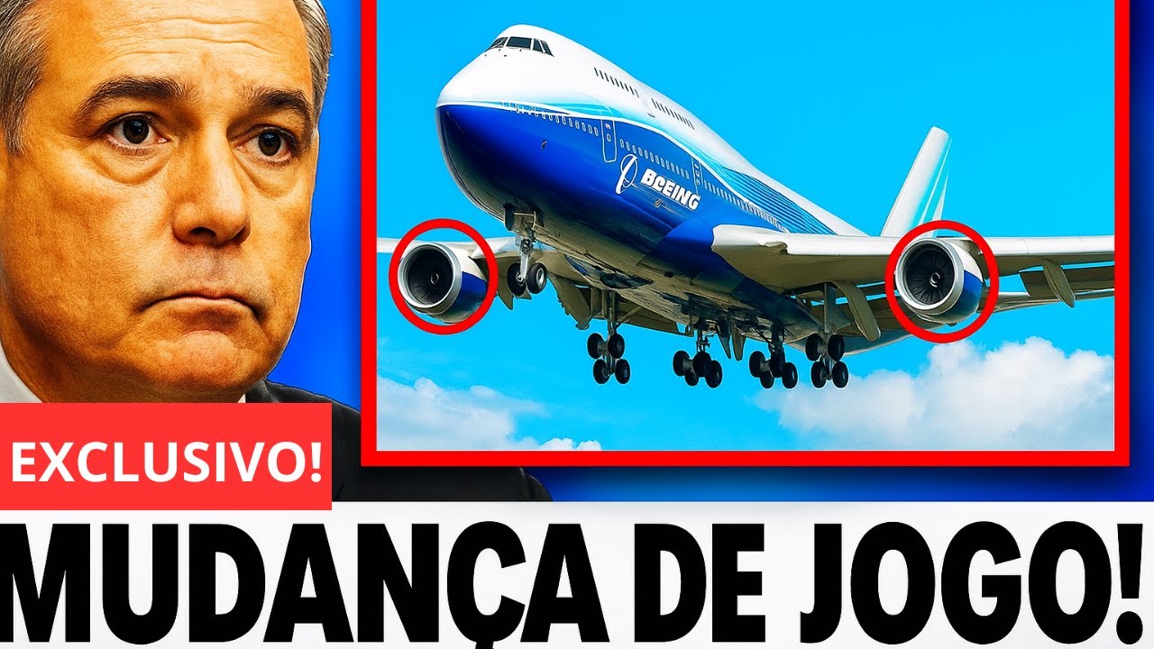 O NOVO Boeing 747 de 2 MOTORES surpreendeu a indústria da aviação