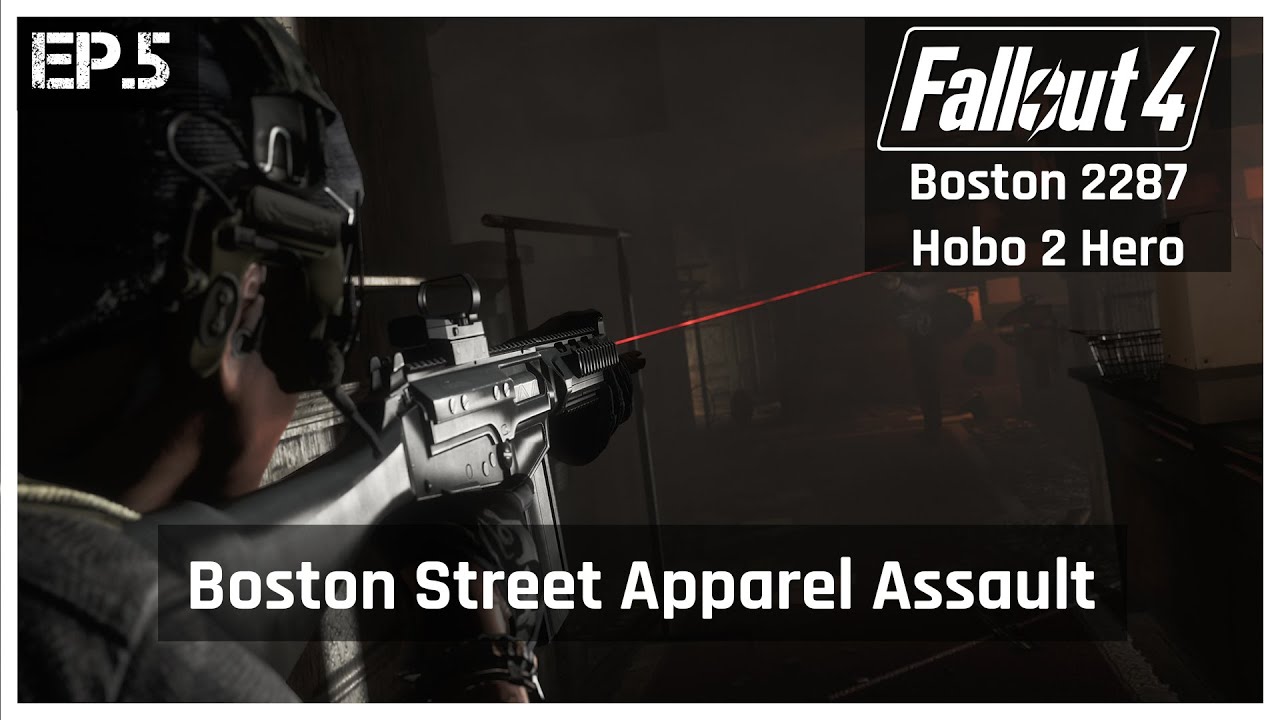 Boston 2287 Full Playthrough | Hobo to Hero Episode 5 | Modded Fallout 4