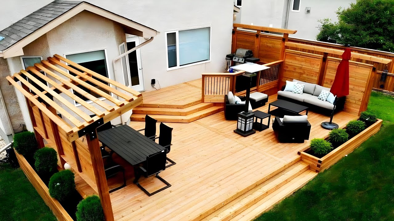 PERSONAL DECKS PRIVACY FENCE DESIGN IDEAS | BEST BACKYARD PATIO DECK PRIVACY WALL FENCE INSPIRATION