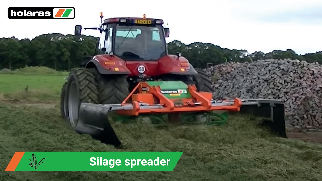 Holaras - Siloverteiler VIKING an Case-IH Magnum 225