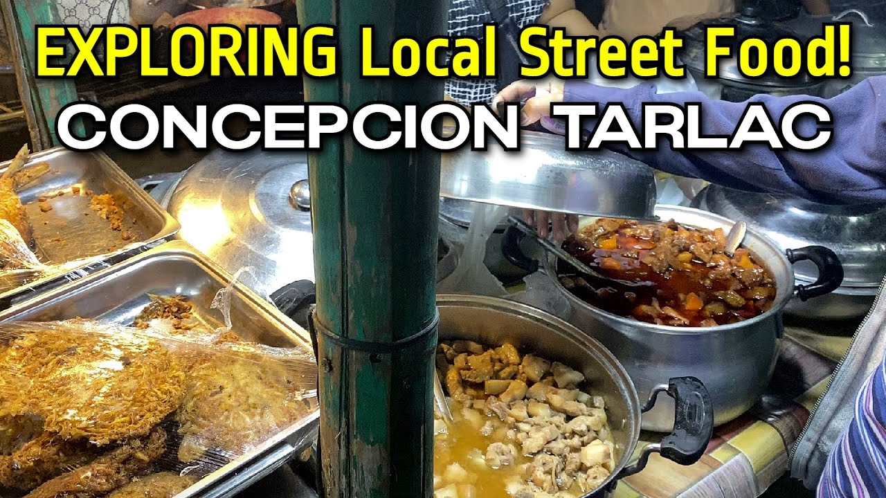 Filipino Street Food Tour | EXPLORING LOCAL STREET FOOD Around CONCEPCION TARLAC, PHILIPPINES