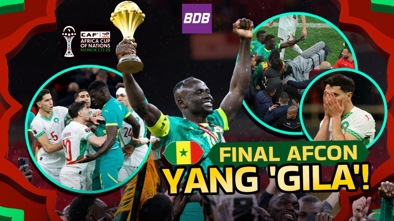 Senegal 1-0 Maghribi : Darah! Air mata! Protes! & PANENKA! | Berbulu dengan Burn S6