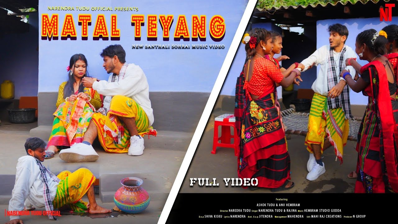 MATAL TEYANG NEW SOHRAI VIDEO (FULL VIDEO) ASHOK TUDU// ANU // NARENDRA // NEW SANTHALI VIDEO 2025