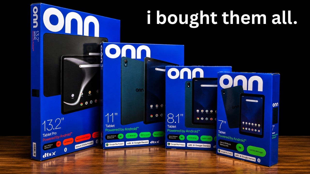 Планшеты Onn из Walmart &mdash; это просто БОМБА