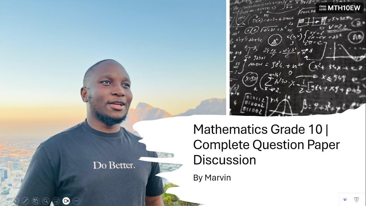 Grade 10 Mathematics Revision | Full Paper with Explanations