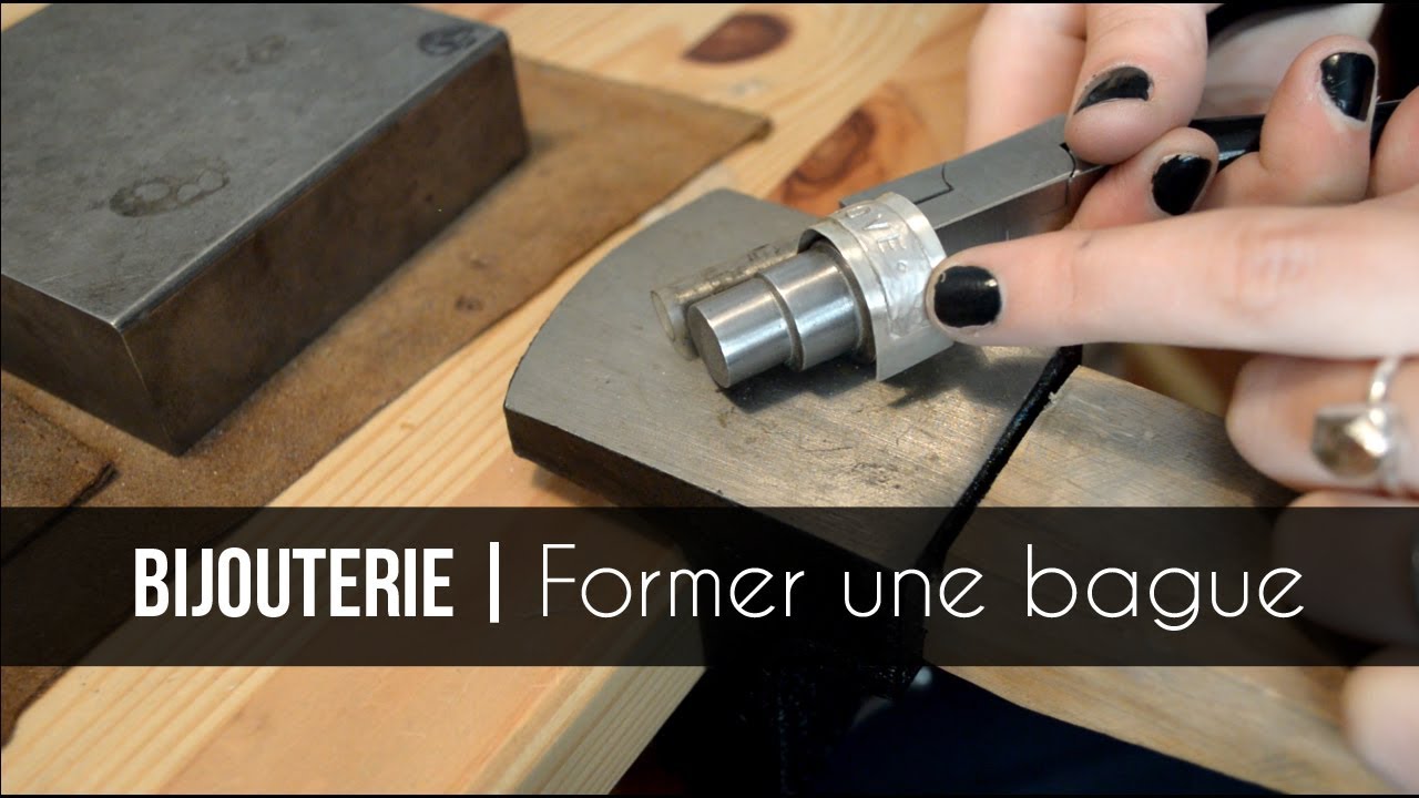AGNES BIJOUTERIE | Former une bague (avec pince)